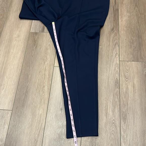 NWT Old Navy Extra High Rise Stevie Skinny Navy Pants 3X Ankle Cropped - Picture 5 of 12